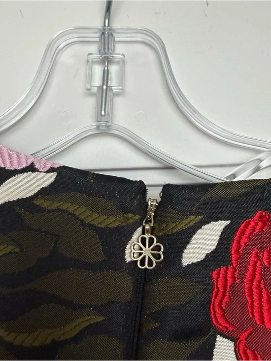 Kate Spade Floral Jacquard Dress | Rose Print Shift Dress | Size 2 - Picture 4 of 7